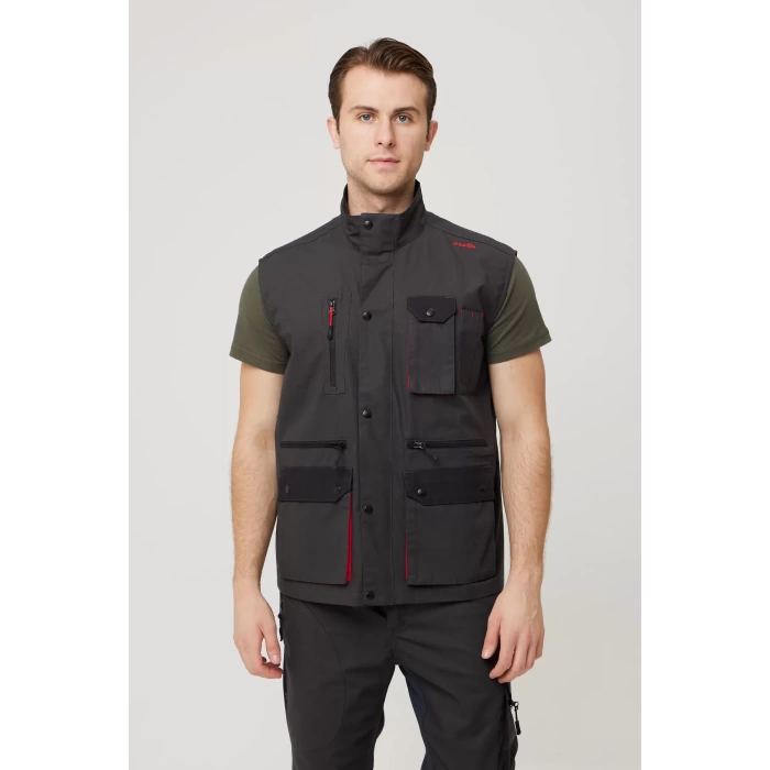 Galium İş ve Outdoor Yelek - Hafif, Dayanıklı, Çok Cepli, Fonksiyonel Tasarım