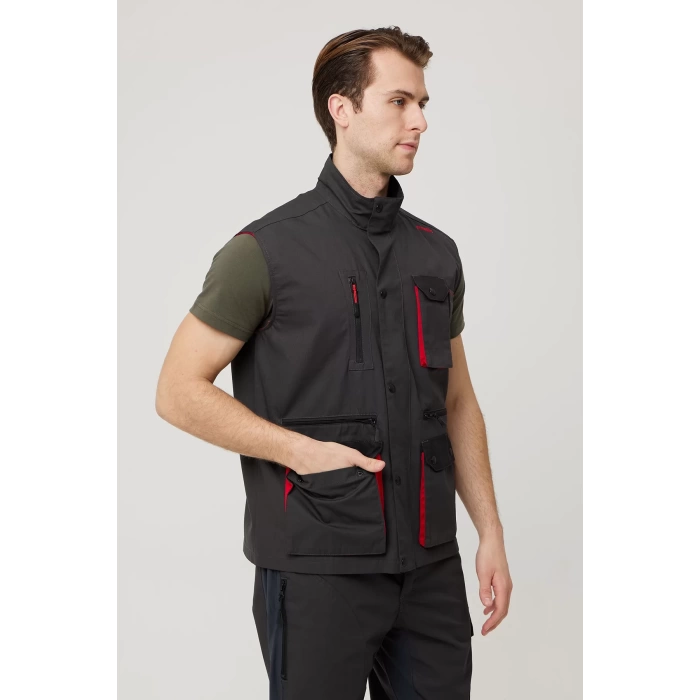 Galium İş ve Outdoor Yelek - Hafif, Dayanıklı, Çok Cepli, Fonksiyonel Tasarım