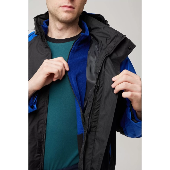 Gallium 3N1 Outdoor Parka - Su ve Rüzgar Geçirmez, Çıkarılabilir İç Astar, Çok Fonksiyonlu Mont