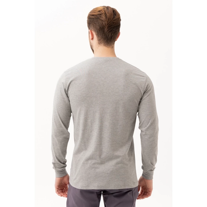 Gaura V Yaka Uzun Kollu T-shirt - Pamuklu, Nefes Alabilir, Rahat Kesim, Günlük Ve İş Kullanımı İçin