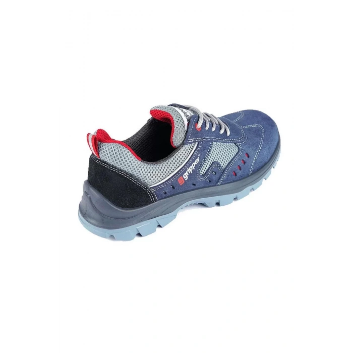 Gripper Lena GPR72 Nefes Alan İş Güvenliği Ayakkabısı Mekap Gpr Süet Çelik Burunlu