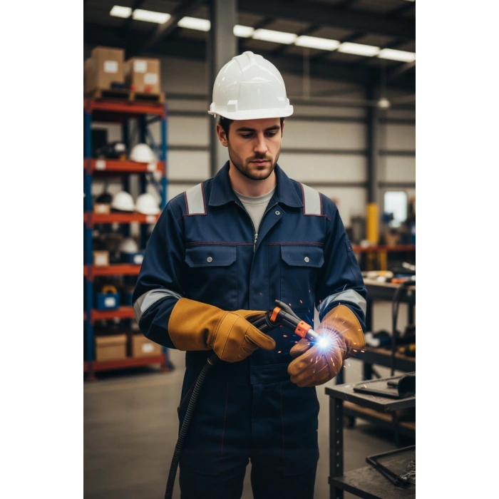 HDPE Baret EN 397 Standart İş Güvenliği Kaskı Kb580 Karam Vidalı