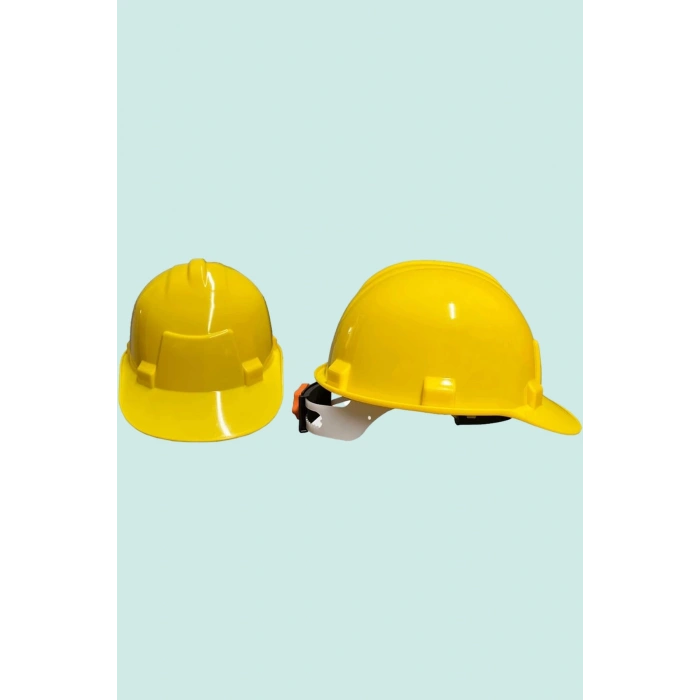 HDPE Baret EN 397 Standart İş Güvenliği Kaskı Kb580 Karam Vidalı