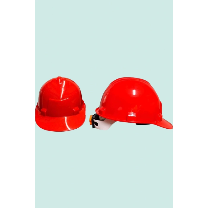 HDPE Baret EN 397 Standart İş Güvenliği Kaskı Kb580 Karam Vidalı