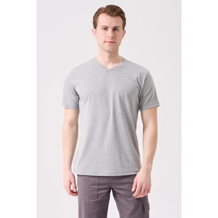 Herba V Yaka T-Shirt - Nefes Alabilir, Rahat ve Şık Tasarım