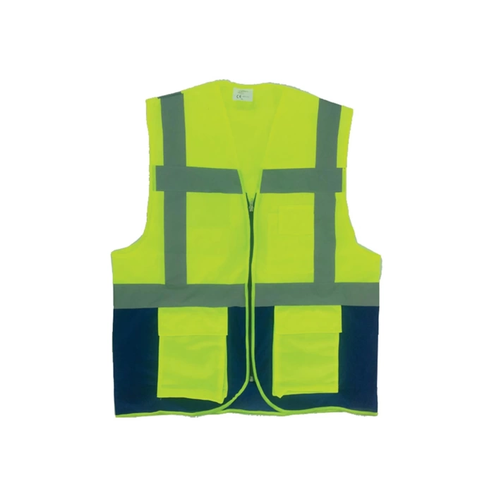 Hi-vis Teknik Yelek F.sarı-lacivert