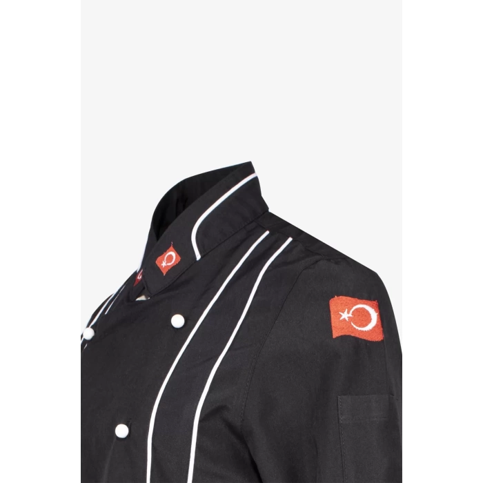 Hispanica Şef Aşçı Ceketi - Profesyonel, Nefes Alabilir, Şık ve Dayanıklı Mutfak Ceketi