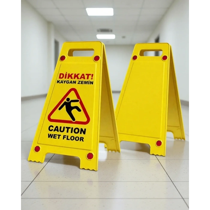 Is Guvenligi Uyarı Levhası Kaygan Zemin Ut4001 Dikkat Çekici Tabelası