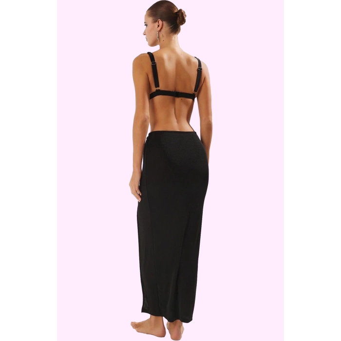 Kadın Aksesuar Detaylı Örme Maxi Etek Yaz Plaj Modası Günlük Kullanım Stilin Buluştuğu Yer