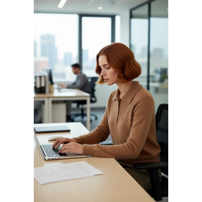 Kadın Alpaka Karışımlı Triko Kazak Polo Yaka Tasarımıyla Kış Günlerine Özel Şık ve Konforlu Stil