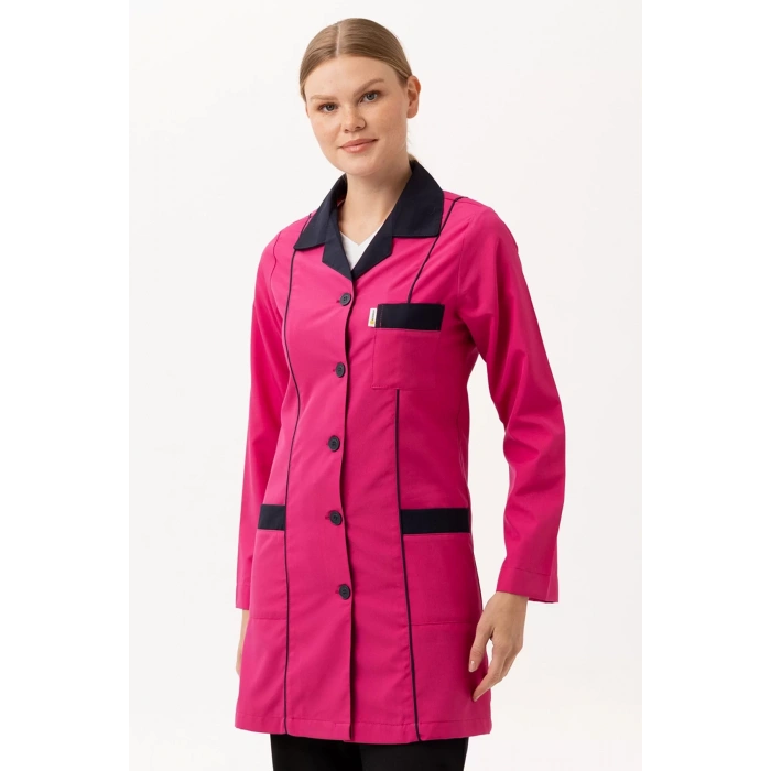 Kadın Alpaka Önlük Detaylı İş Güvenliği Bellis Şık Cepli Günlük Kullanıma Uygun