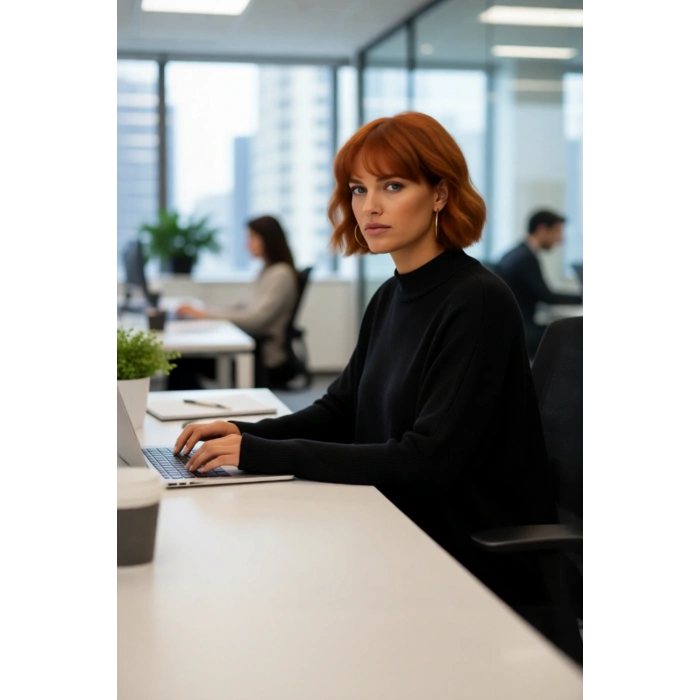 Kadın Basic Dik Yaka Triko Kazak Relaxed Fit Rahatlık ve Günlük Şıklık Sunan Siyah Kaliteli