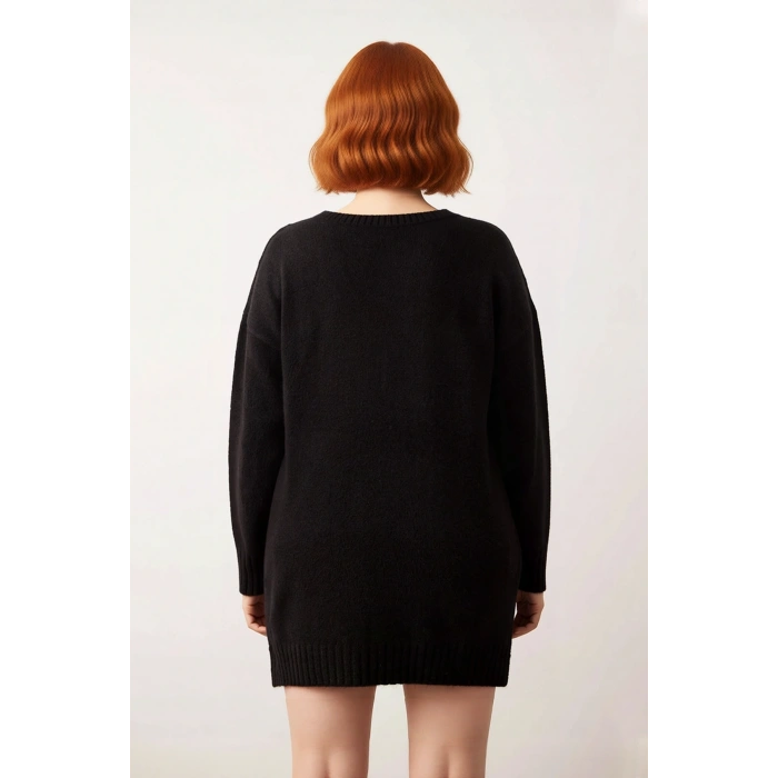 Kadın Basic Kayık Yaka Triko Kazak Günlük Kombinlerin Vazgeçilmezi Rahat Şık Seçim Kaliteli