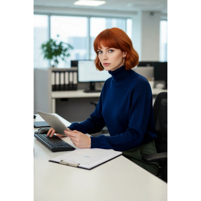 Kadın Basic Oversize Balıkçı Yaka Triko Kazak Standart Kol Rahatlığıyla Kış Sezonu Vazgeçilmezi