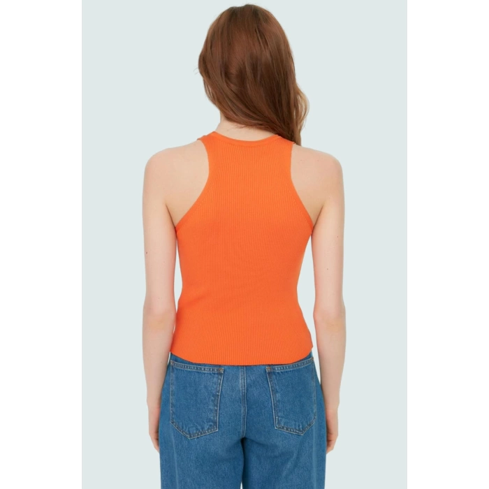 Kadın Bisiklet Yaka Fitted Viskoz Bluz Rahat Yazlık Günlük Modern Stil Özel Tasarım