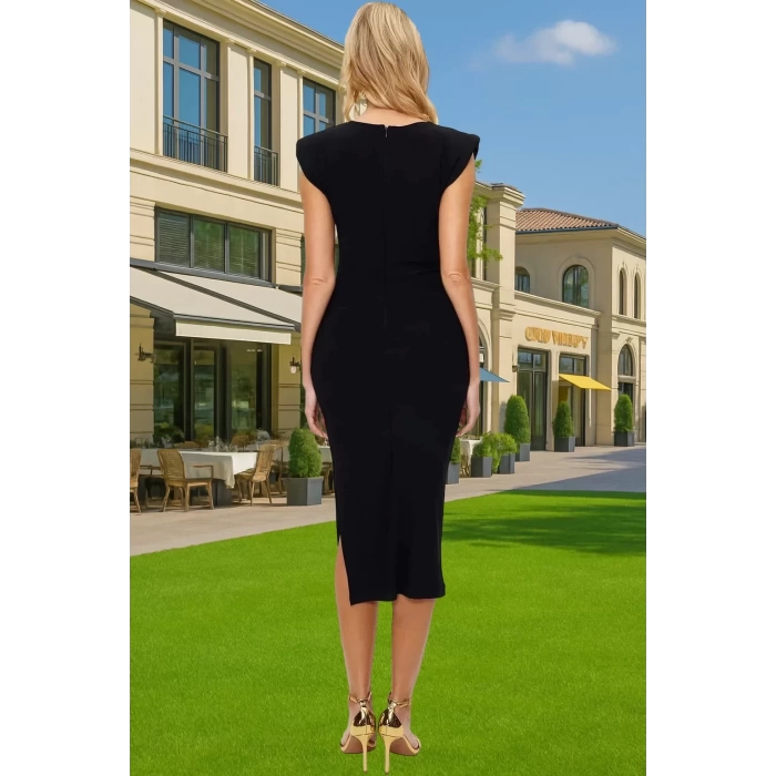 Kadın Bodycon Örme Elbise Polyester Kombine Elbise Modern Stil Rahat Kullanım Trend Tasarım