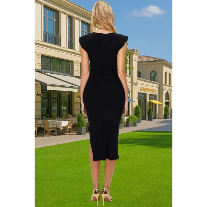 Kadın Bodycon Örme Elbise Polyester Kombine Elbise Modern Stil Rahat Kullanım Trend Tasarım