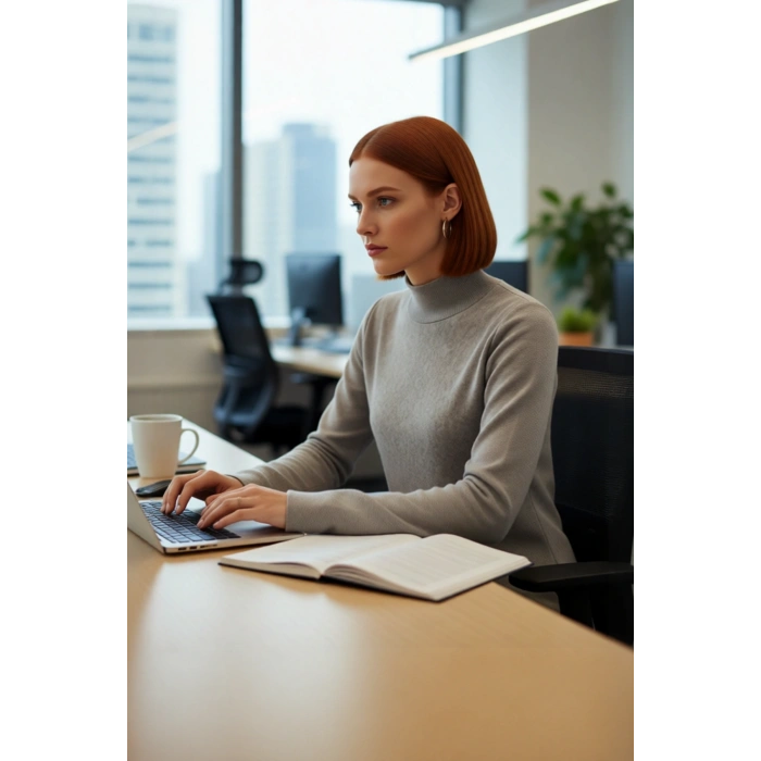 Kadın Casual Dik Yaka Triko Kazak Basic Regular Kalıp Kış Kombinleri İçin Konforlu Ve Şık Seçim