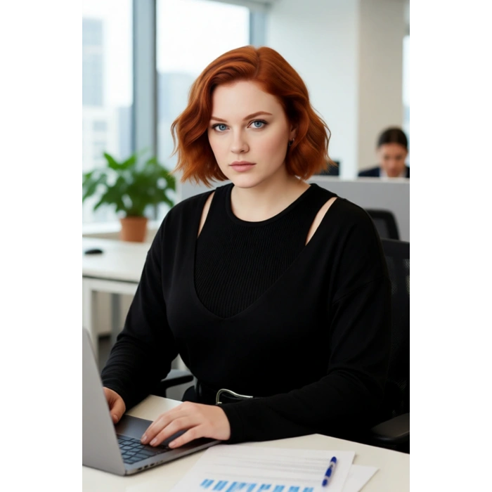 Kadın Casual Regular Kalıp Akrilik Triko İkili Bluz Kazak Takımı Düz Desen Uzun Kol Konforu