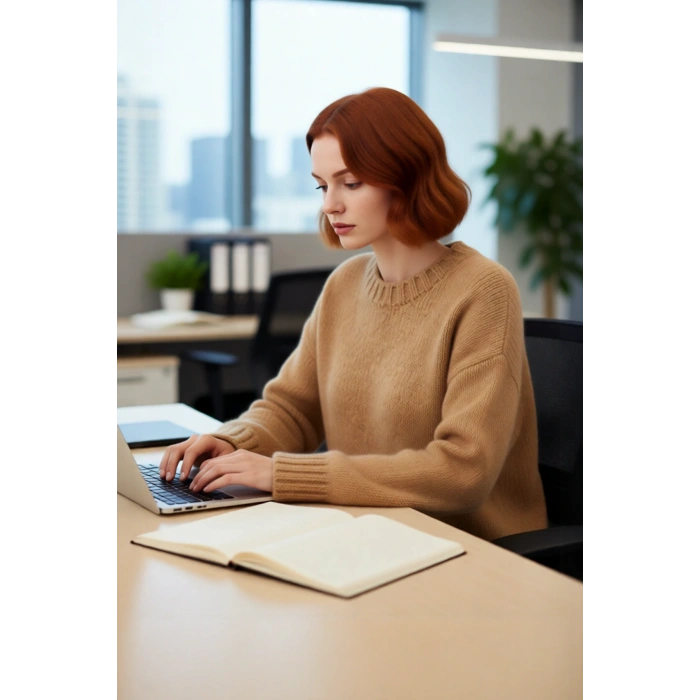 Kadın Casual Şık Oversize Kalın Triko Kazak Bisiklet Yaka Rahat Uzun Boy Soğuk Havalar Kaliteli