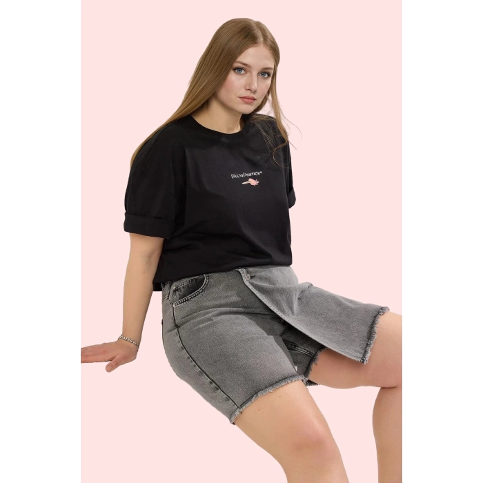 Kadın Denim Şort Etek Yüksek Bel Kısa Boy Dar Paça Günlük Kombinler Yaz Aylarının Vazgeçilmezi