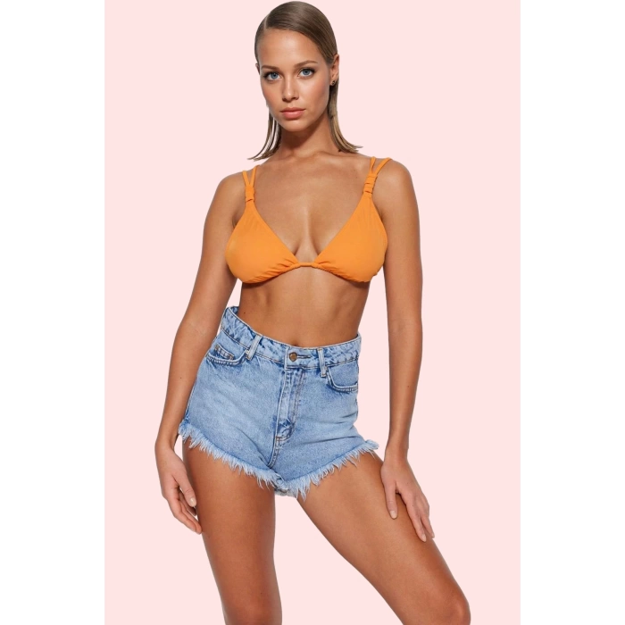 Kadın Denim Şort Pamuk Straight Kalıp Yıkamalı Günlük Kullanım İçin Yaz Aylarının Vazgeçilmezi