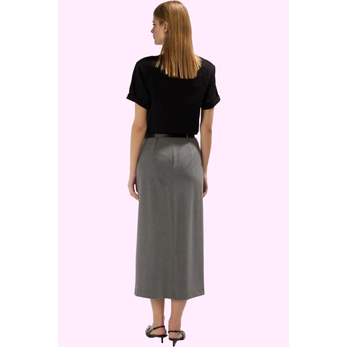 Kadın Dokuma Maxi Etek Kış Koleksiyonu Casual Stil Rahatlık Günlük Kullanım Modern Tasarım