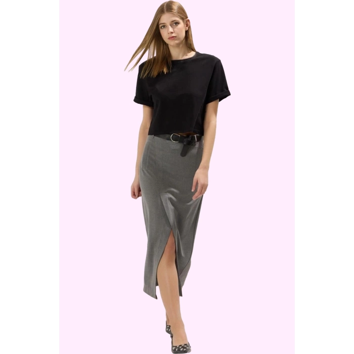 Kadın Dokuma Maxi Etek Kış Koleksiyonu Casual Stil Rahatlık Günlük Kullanım Modern Tasarım