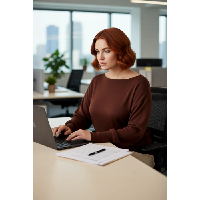 Kadın Düz Asimetrik Kesim Kayık Yaka Rahat Triko Kazak Kış Sonbahar Günlük Kombinlerinize Uyumlu