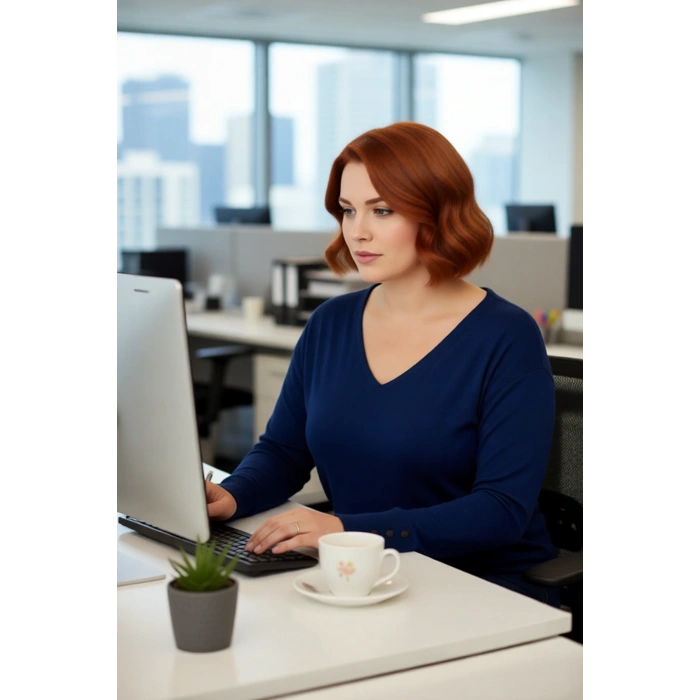 Kadın Düz Desen Regular Kalıp Triko V Yaka Kazak Uzun Kollu Ve Şık Düğme Detayları İle Kaliteli