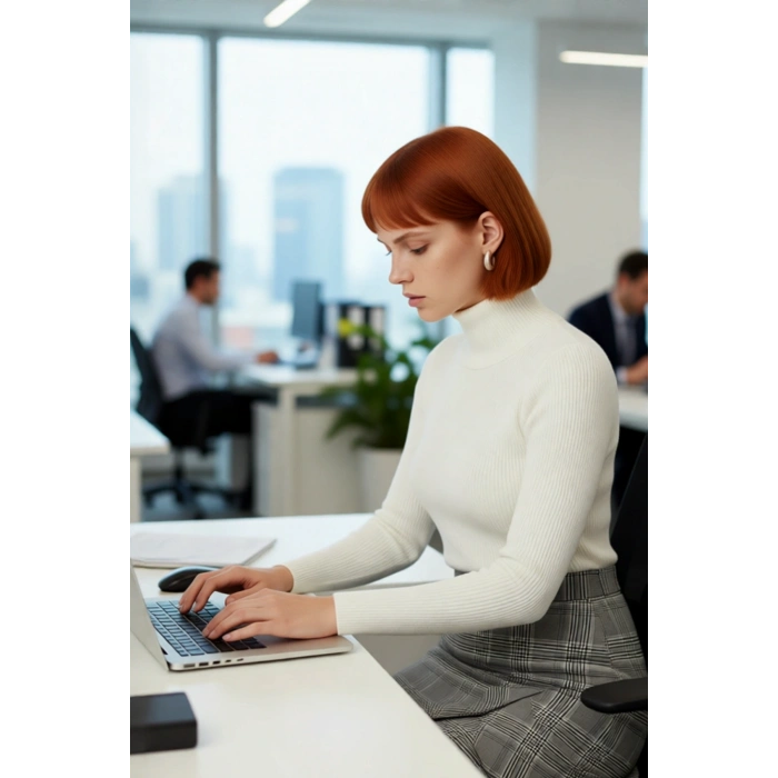 Kadın Düz Fitilli Balıkçı Yaka Triko Kazak Uzun Kol Tasarımıyla Soğuk Günlere Özel Şıklık Kaliteli