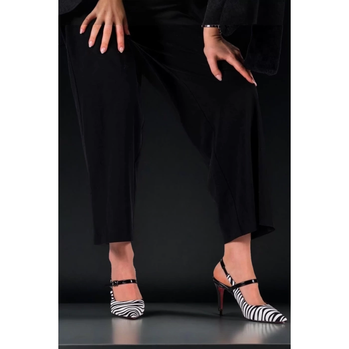 Kadın Elegant Ayakkabı Günlük Kısa Topuklu Ayakkabı Özel Tasarım Abiye Ayakkabı
