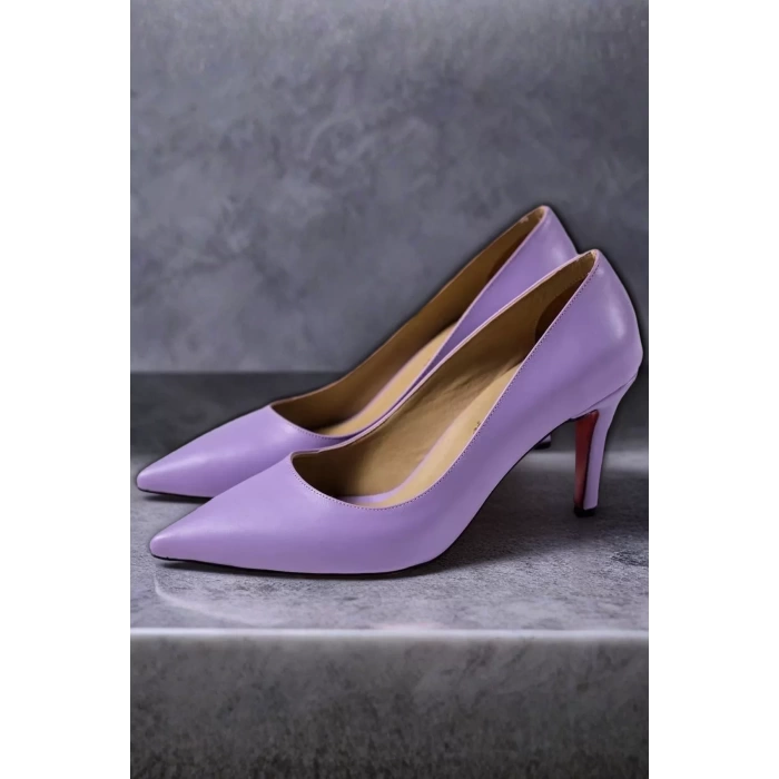 Kadın Elegant Ayakkabı İnce Topuklu Ayakkabı Stiletto Özel Tasarım Abiye Ayakkabı