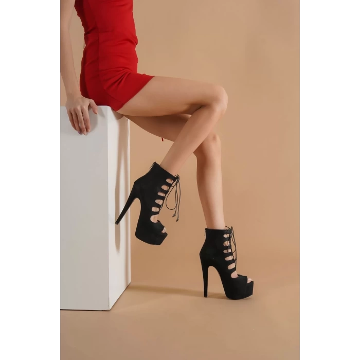 Kadın Elegant Ayakkabı İnce Yüksek Topuklu Ayakkabı Özel Tasarım Abiye Ayakkabı