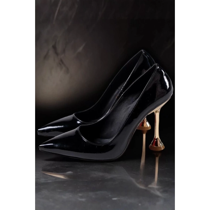 Kadın Elegant Ayakkabı Özel Topuklu Stiletto Özel Tasarım Abiye Ayakkabı