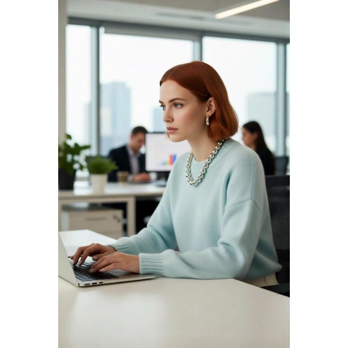 Kadın Geniş Kalıp Kalın Dokulu Bisiklet Yaka Düşük Kol Triko Kazak Soğuklara Özel Konforlu Seçim