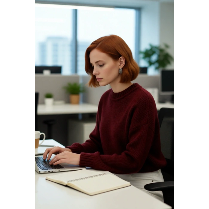 Kadın Geniş Kalıp Kalın Dokulu Bisiklet Yaka Düşük Kol Triko Kazak Soğuklara Özel Konforlu Seçim