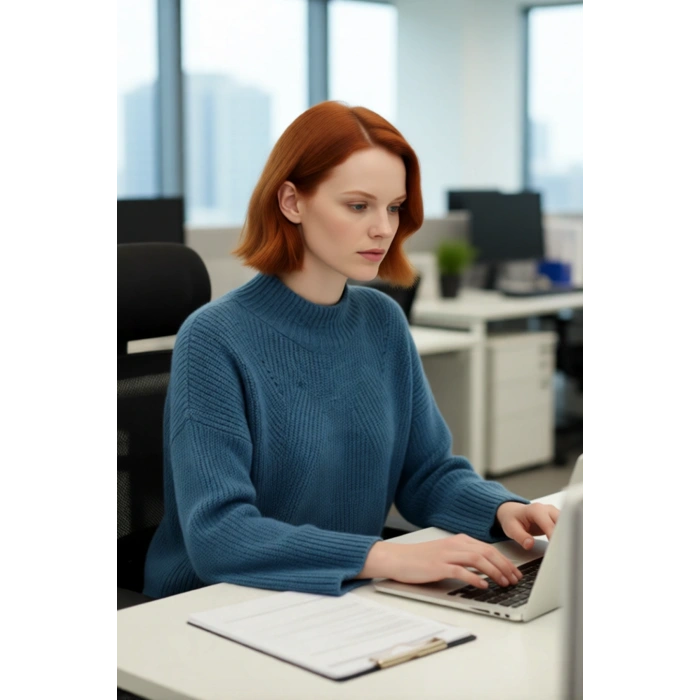 Kadın Gri Dik Yaka Oversize Akrilik Triko Kazak Günlük Şıklık İçin İdeal Uzun Kollu Tasarım