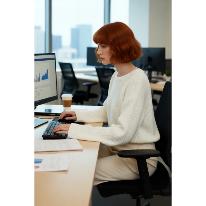 Kadın Gri Oversize Selanik Dokuma Bisiklet Yaka İspanyol Kol Crop Akrilik Triko Kazak Kaliteli