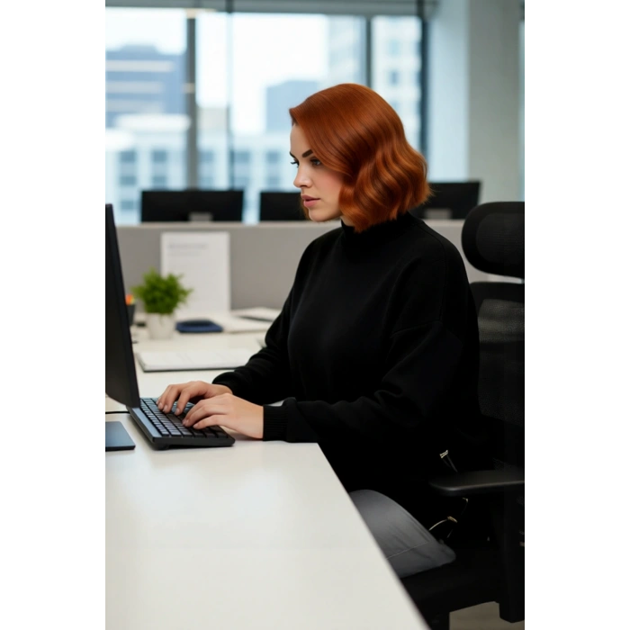 Kadın Günlük Akrilik Balıkçı Yaka Rahat Kesim Triko Kazak Uzun Kollu Soğuk Havanın Vazgeçilmezi