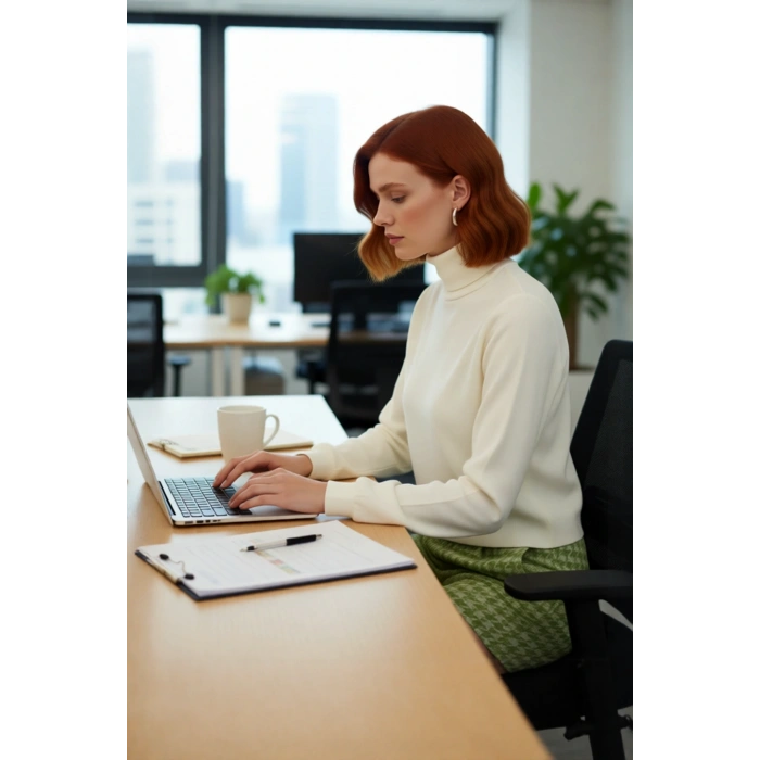 Kadın Günlük Akrilik Oversize Balıkçı Yaka Triko Kazak Konforlu Ve Şık Kış Kombinleri Kaliteli