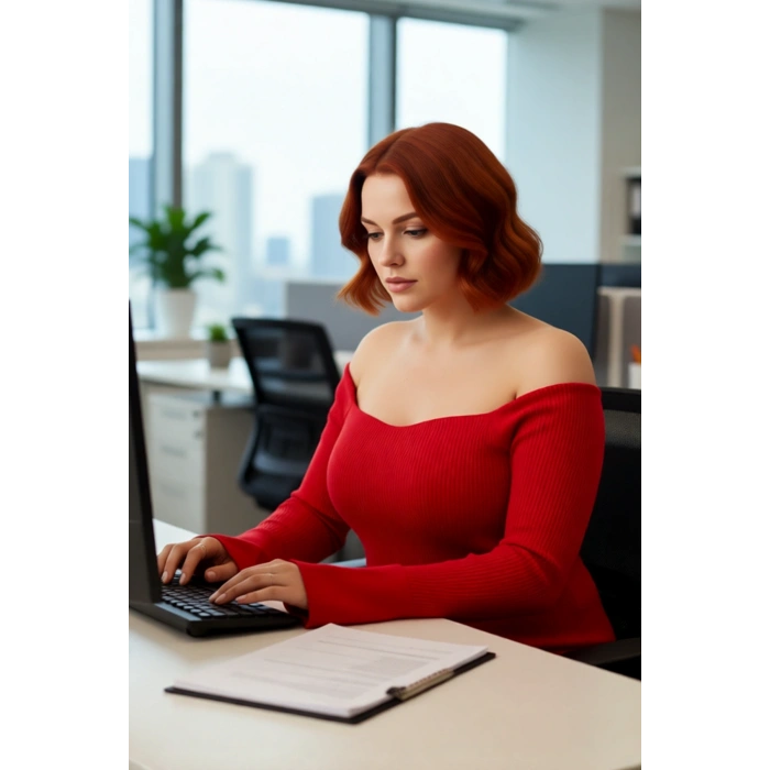 Kadın Günlük Carmen Yaka Fitilli Triko Kazak Fitted Düz Desen Uzun Reglan Kol Modern Şık Kaliteli