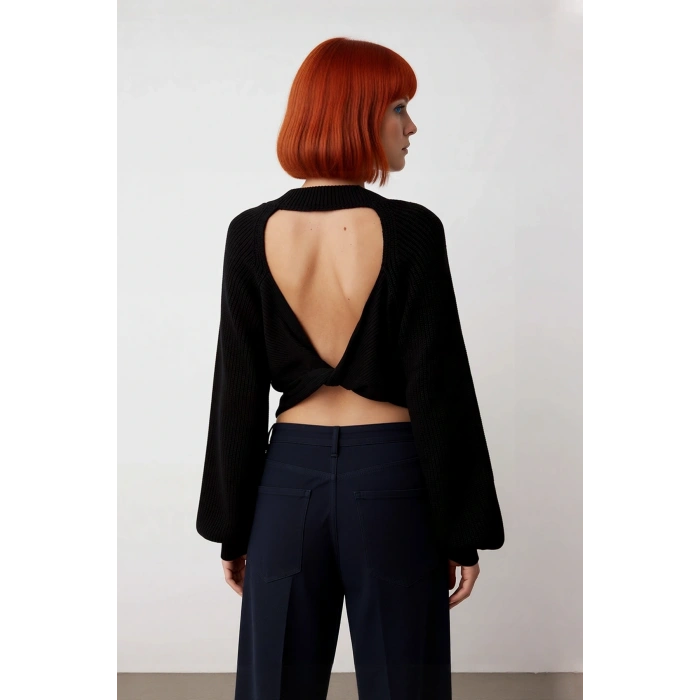 Kadın Günlük Giyim İçin Modern Fitted Triko Kazak Dik Yaka Uzun Kollu Kış Konforu Sağlar Kaliteli