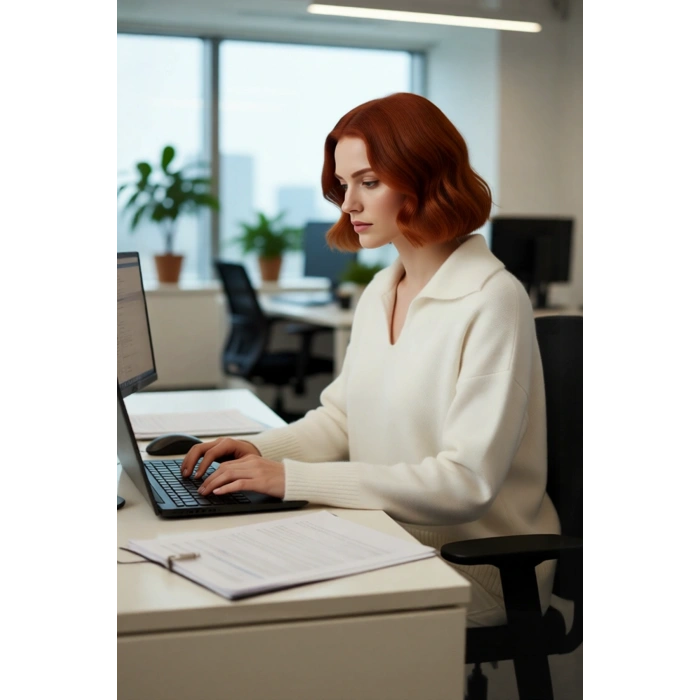 Kadın Günlük Giyim Oversize Kalıp Düşük Kol Triko Kazak Polo Yaka Modern Şıklık Sunan Kışlık Ürün