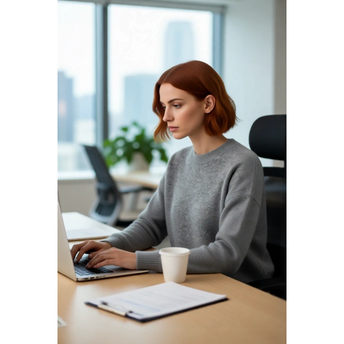 Kadın Günlük Oversize Bisiklet Yaka Düşük Kol Triko Kazak Soğuk Havalar İçin Mükemmel Tercih
