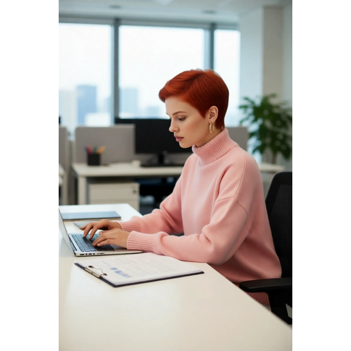 Kadın Günlük Oversize Düşük Kol Dik Yaka Uzun Triko Kazak Kışlık Şık Basic Rahatlık Sunar Kaliteli