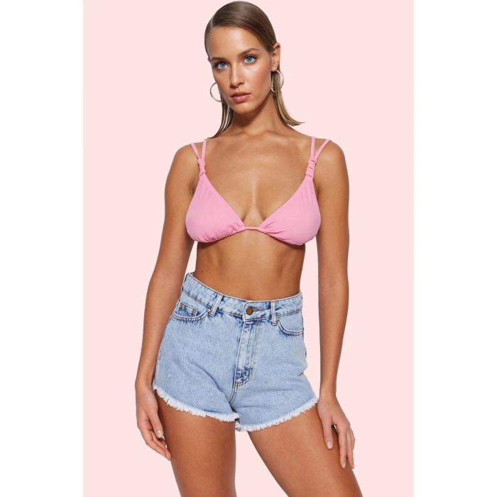 Kadın Kısa Boy Denim Şort Pamuk Straight Kalıp Plaj Ve Günlük Kullanım Yaz Aylarının Vazgeçilmezi