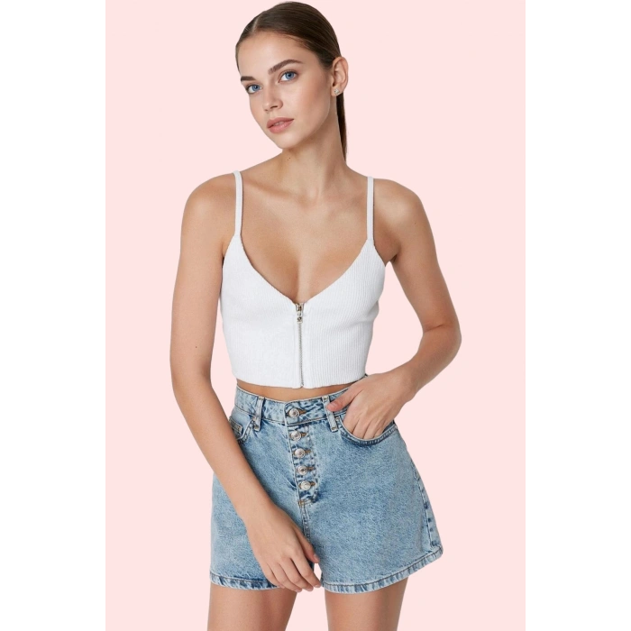 Kadın Kısa Boy Denim Şort Pamuk Yüksek Bel Geniş Paça Günlük Şıklık Yaz Aylarının Vazgeçilmezi