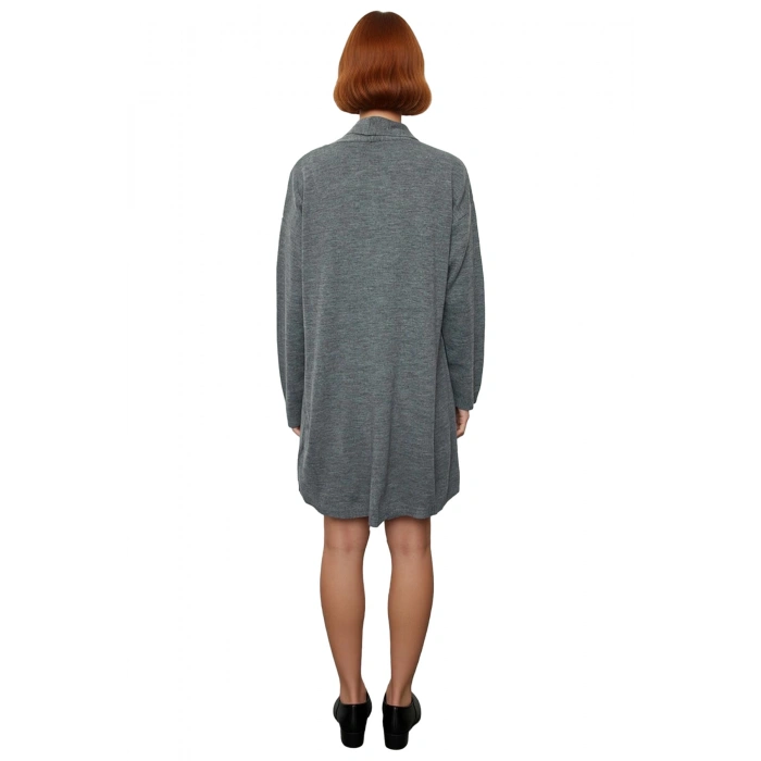 Kadın Kolsuz Bisiklet Yaka Shift Kalıp Bodycone Siluet Triko Mini Elbise Şık Kış Stili Kaliteli