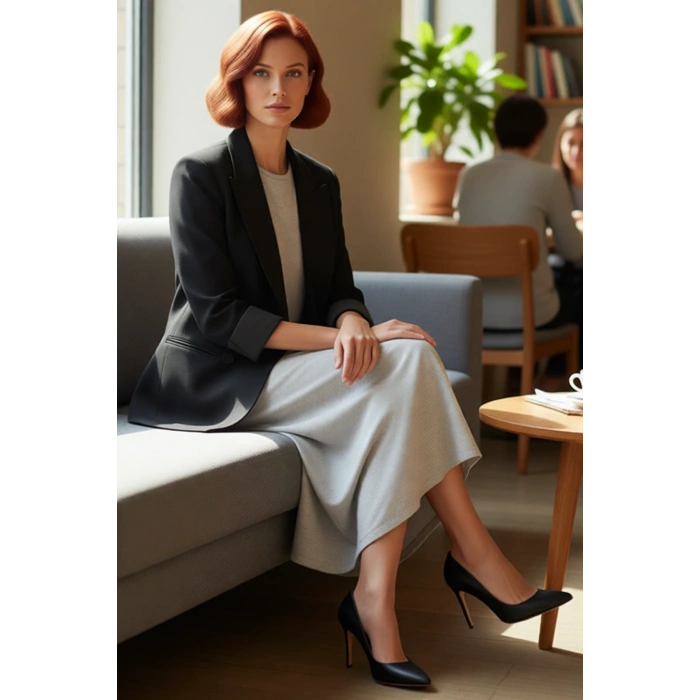 Kadın Kolsuz Shift Kalıp %100 Pamuk Maxi Boy Düz Elbise Günlük Rahat ve Şık Kombinler İçin